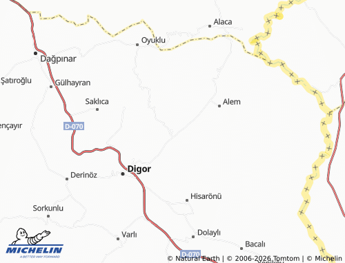 Mappa MICHELIN Şenol - ViaMichelin