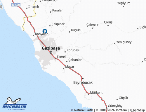 MICHELIN Hasdere map - ViaMichelin