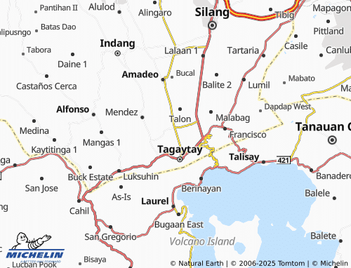 Mappa MICHELIN Kaybagal North - ViaMichelin