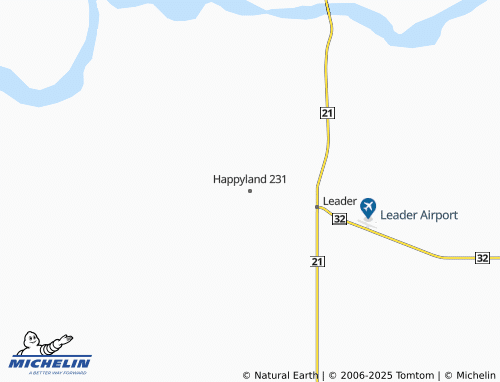 MICHELIN Happyland 231 map - ViaMichelin