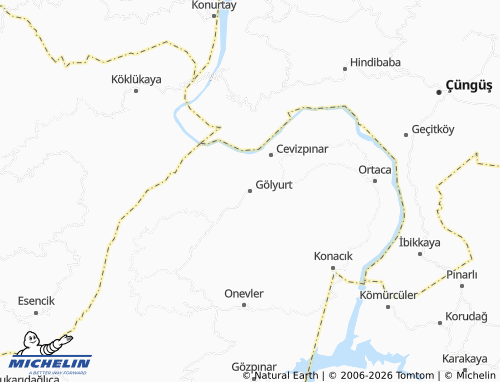 Mappa MICHELIN Gölyurt - ViaMichelin