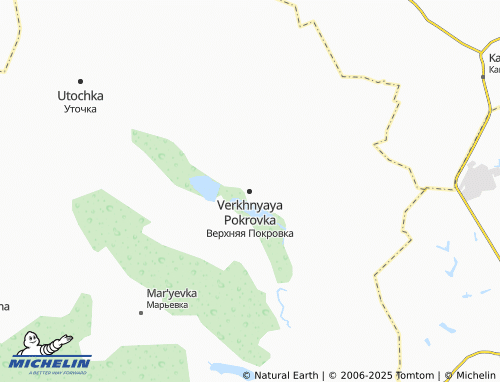 MICHELIN Verkhnyaya Pokrovka map - ViaMichelin
