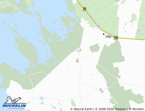 MICHELIN-Landkarte Lümanda-Kulli - ViaMichelin