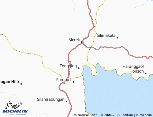 MICHELIN Pengambaten map - ViaMichelin