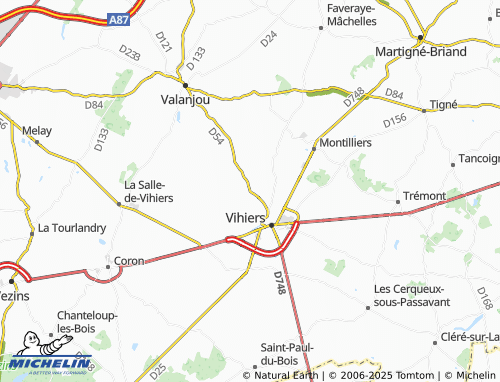 MICHELIN Le Voide map - ViaMichelin