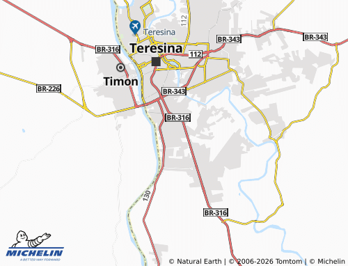 Mapa MICHELIN Santa Cruz - ViaMichelin