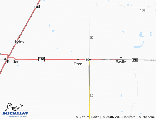 Mappa MICHELIN Elton - ViaMichelin