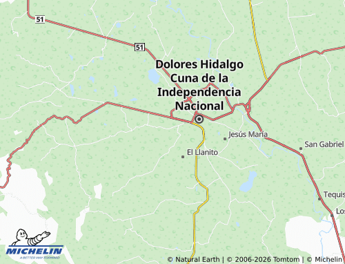Mappa MICHELIN Sagrado Corazón - ViaMichelin