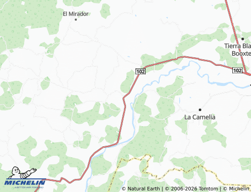 Mapa MICHELIN Cuicuinaco La Pedrera - ViaMichelin