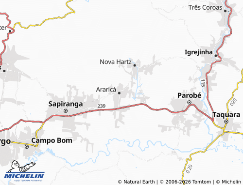 Mappa MICHELIN Centro - ViaMichelin