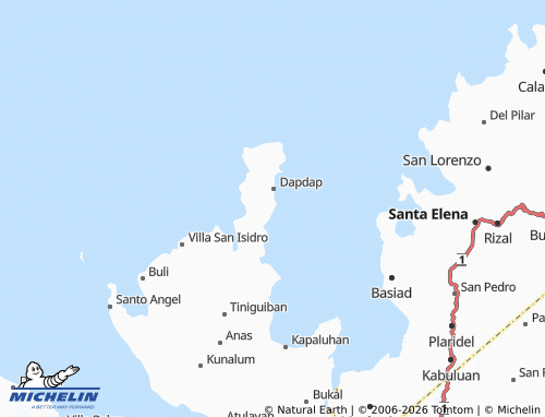 MICHELIN Sinag map - ViaMichelin