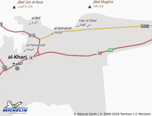 Carte MICHELIN al-Rayhan - ViaMichelin