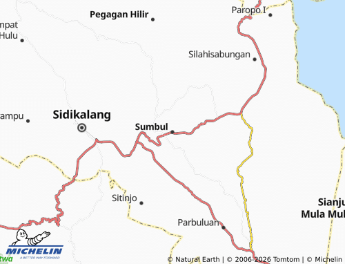 MICHELIN Sumbul map - ViaMichelin