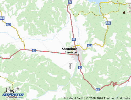 MICHELIN-Landkarte Prodanovtsi - ViaMichelin