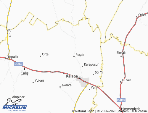 Mappa MICHELIN Paşalı - ViaMichelin