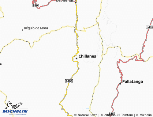 MICHELIN Chillanes map - ViaMichelin
