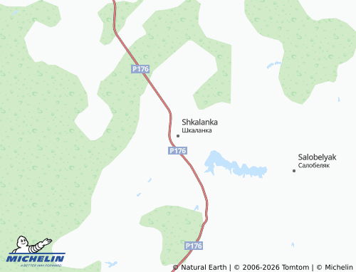 MICHELIN-Landkarte Shkalanka - ViaMichelin