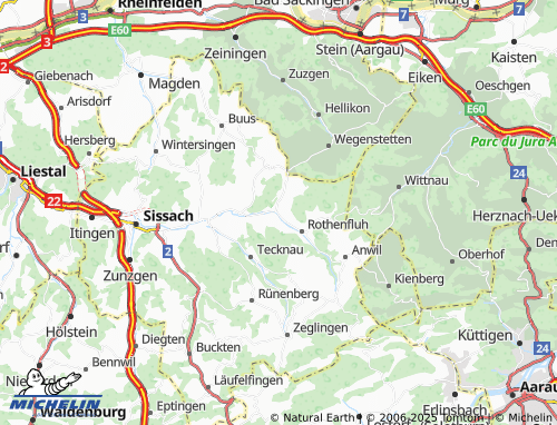 MICHELIN Säge map - ViaMichelin