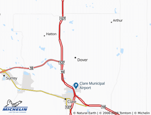Kaart MICHELIN Dover - ViaMichelin