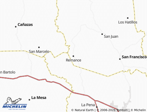 Mapa MICHELIN Remance - ViaMichelin