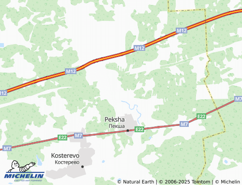 MICHELIN Cherkasovo map - ViaMichelin