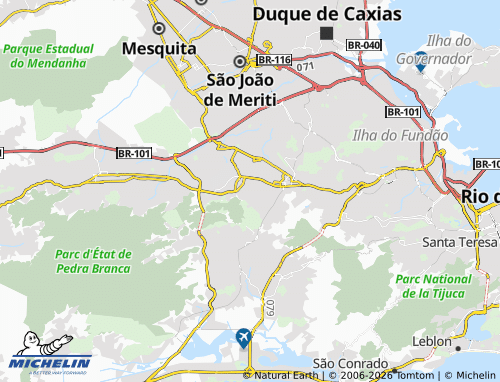 Mapa MICHELIN Vila Valqueire - ViaMichelin