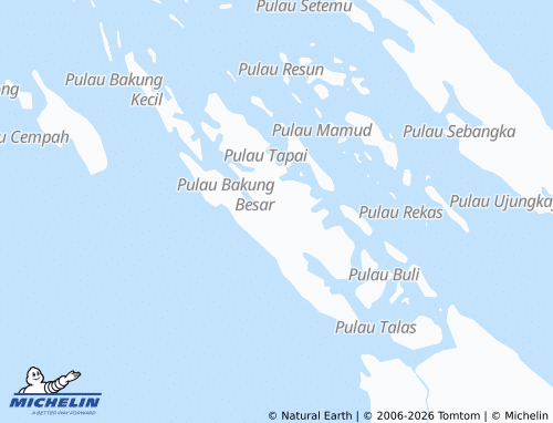 Mapa MICHELIN Bakung Serumpun - ViaMichelin