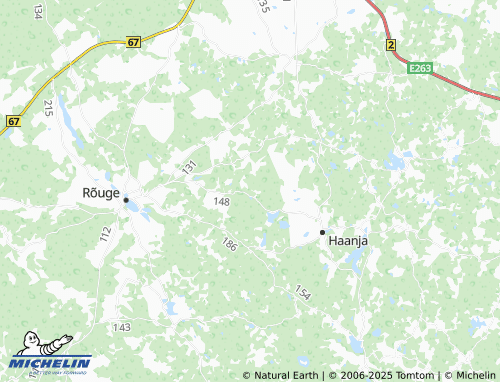 MICHELIN Udsali map - ViaMichelin