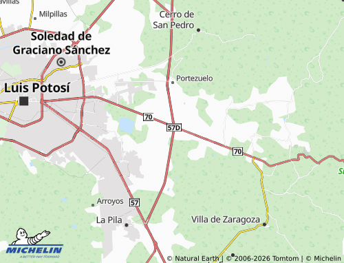 MICHELIN-Landkarte Ejidal Los Jassos - ViaMichelin