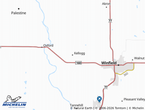 Mapa MICHELIN Kellogg - ViaMichelin