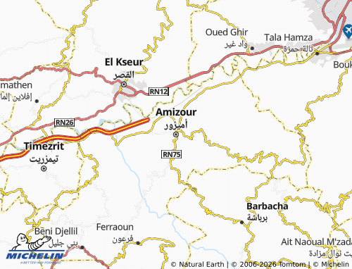 Mapa MICHELIN Ameezour - ViaMichelin