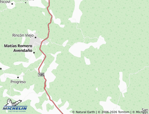 MICHELIN-Landkarte Las Cruces - ViaMichelin