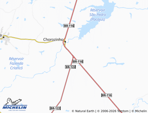 Carte MICHELIN Triângulo - ViaMichelin