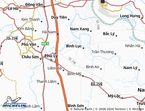 Mapa MICHELIN Trịnh Xá - ViaMichelin
