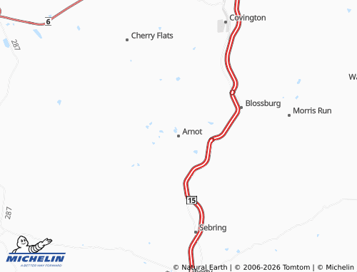 Mappa MICHELIN Arnot - ViaMichelin