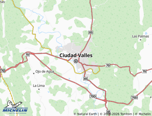 Carte MICHELIN Las Lomas - ViaMichelin