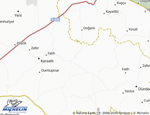 Kaart MICHELIN Aşlama - ViaMichelin