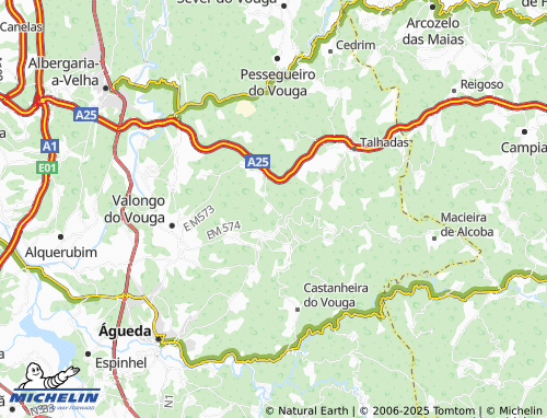 Carte MICHELIN Cadaveira - ViaMichelin