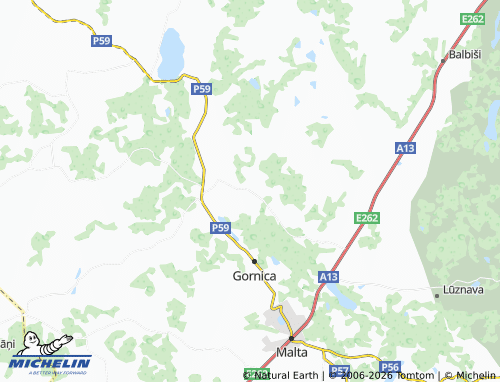 Mapa MICHELIN Prezma - ViaMichelin