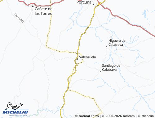 Mappa MICHELIN Valenzuela - ViaMichelin