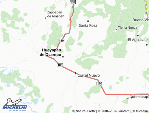 Mapa MICHELIN Coyol de González - ViaMichelin