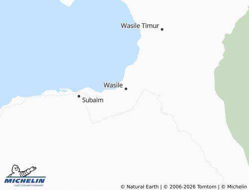 MICHELIN Gulapapo map - ViaMichelin