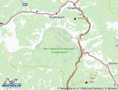 Mapa MICHELIN Zeutschach - ViaMichelin
