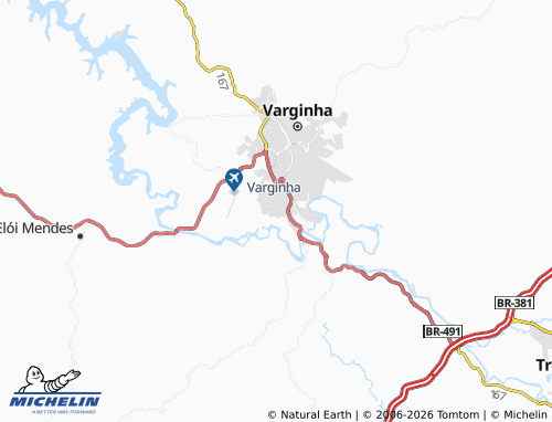 MICHELIN Imaculada Conceição map - ViaMichelin