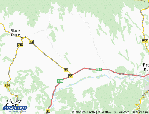 Mapa MICHELIN Mađere - ViaMichelin