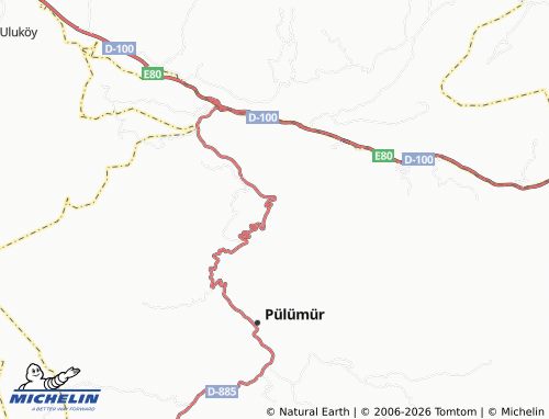 MICHELIN-Landkarte Dağyolu - ViaMichelin