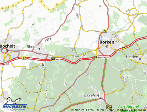 MICHELIN Döing map - ViaMichelin