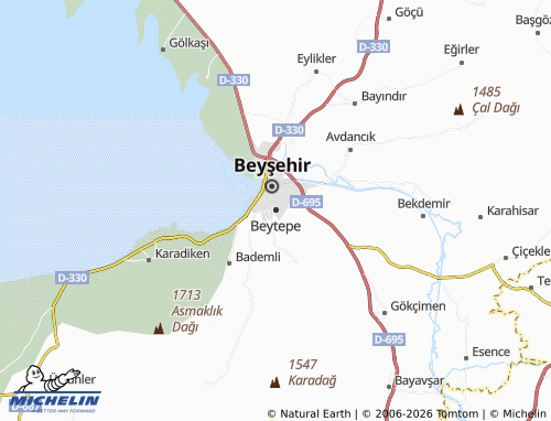 Mappa MICHELIN Beytepe - ViaMichelin