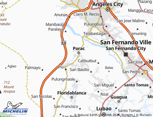 MICHELIN Jalung map - ViaMichelin