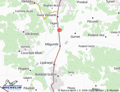 MICHELIN Măgurele map - ViaMichelin